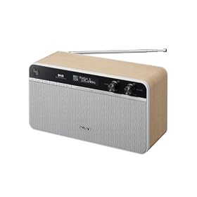Sony XDRS10DABMI DAB Radio with Wood Finish
