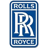 Rolls-Royce British car styling sticker emblem 3 x 5 by Auto Moto by VIP stickers