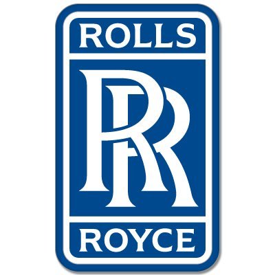 Rolls-Royce British car styling sticker emblem 3
