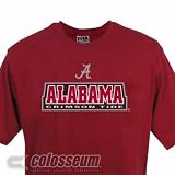 Men's Alabama Crimson Tide S/S Campus Yard Printed T-shirt