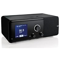 Cue Acoustics Model r1 Table Radio with iPhone/iPod Dock and Dual Alarms (Black)