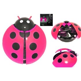 Cuffu Dynamic Hot Pink Ladybug Air Freshener