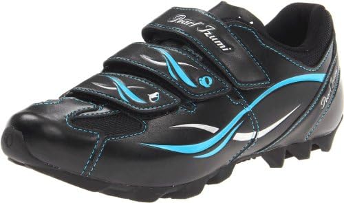 Pearl iZUMi Women's W All-road II Cycling Shoe,Black/Silver,41 EU/8.5 M US