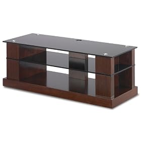Blok - STRATA 4000 - Traditional Walnut & Glass Home Cinema AV TV Stand Hifi Unit