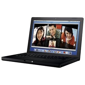 Apple MacBook MA701LL/A 13.3-inch Laptop (2.0 GHz Intel Core 2 Duo, 1 GB RAM, 120 GB Hard Drive, DVD/CD SuperDrive) - Black