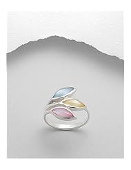 Shell Ring In 92.5 Sterling Silver