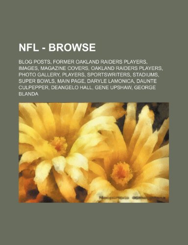 NFL - Browse: Blog posts, Former Oakland Raiders players, Images, Magazine covers, Oakland Raiders players, Photo gallery, Players, Sportswriters, ... DeAngelo Hall, Gene Upshaw, George Blan