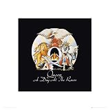 GB eye Ltd, Queen, A Day at the Races (40x40cm) SC0195