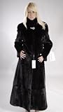 Stunning BLACKGLAMA Mink Fur Coat