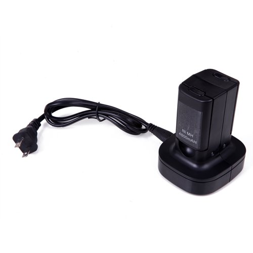 HDE® Dual Battery Charging Station compatible with XBOX 360 (2