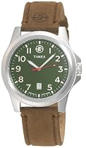Timex Men's Expedition Metal Field Analog Brown Leather Strap Watch #T46171