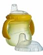 Nuby 2 Handle Cup With Soft Spout, 10 Ounce, Colors May Vary