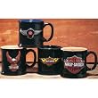 Harley Davidson Ceramic Mug Shot Set