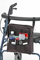 NOVA Hanging Walker Pouch, Black