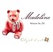 Objet D'Art Release #292 "Madeline" Cute Pink Teddy Bear Handmade Jeweled Metal & Enamel Trinket Box_s-2