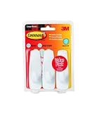3M 17003-VP-3PK Command Adhesive Large Hooks Value Pack