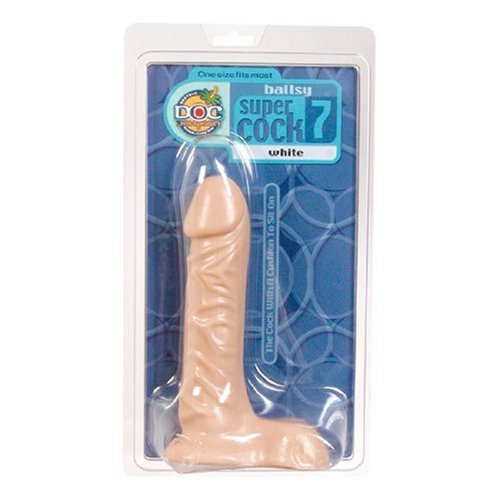 Doc Johnson Ballsy Super Dildo, 7 Inches