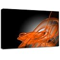 Abstract Colour Splash Design Canvas Art Print Poster