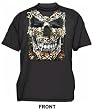 SKULL BONES Face & Ribs Men's Tee Shirt in 12 colors Small thru 6XL