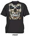 SKULL BONES Face & Ribs Men's tee Shirt in 12 colors Small thru 6XL