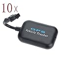 10pcs Mini Real Time GSM GPRS GPS SMS Network Vehicle Motorcycle Bike Monitor Tracker Tracking Device USA