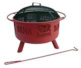 Landmann USA 26027 The NCAA Alabama Crimson Tide Fire Pit with Cover