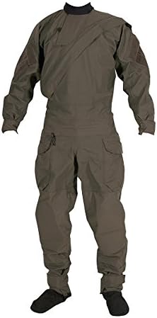 Kokotat MASS Dry Suit with Socks. Sepia. Size: Medium Short with Medium Socks