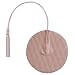 3B Scientific W63217 Round Comfort-Stim Elite Tan Tricot Electrodes, 2" Diameter