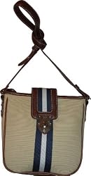 Women's Chaps Purse Handbag Beverly Hills Khaki