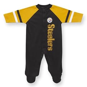 Gerber Steelers Snap Front Sleep 'N Play