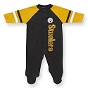 NFL Steelers Infant Snap Front Sleep 'N Play, 0-3 Months