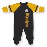 Steelers Infant Snap Front Sleep 'N Play, 0-3 Months