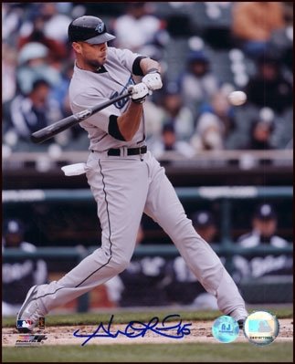 Alex Rios Toronto Blue Jays Autographed/Hand Signed 16X20 Photo