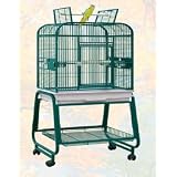 22 X 17 X 66 Small Hook Bill Bird Cage w Storage Shelf