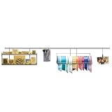 Scrapbooking Rail Storage System