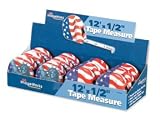 Michigan Industrial Tools MIT Tool 12' X 1/2 Tape Display-Patriotic