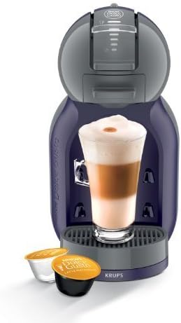 Nescafe Dolce Gusto Mini Me Automatic Coffee Capsule Machine Indigo/ Dark Grey by Krups by KRUPS