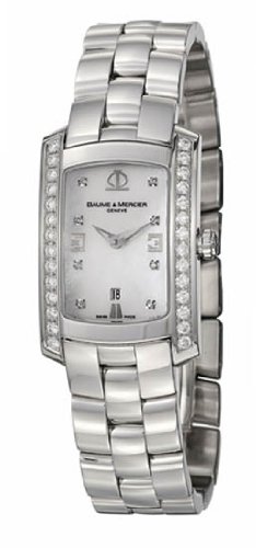 Stainless Steel Hampton Mother Of Pearl Dial Diamonds