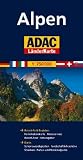 ADAC L�nderkarte Alpen 1:750.000: Register: Legende, Citypl�ne, Alpen�berg�nge, Ortsregister mit Postleitzahlen. Karte: Sehensw�rdigkeiten, Natur- und Nationalparks, landschaftlich sch�ne Strecken