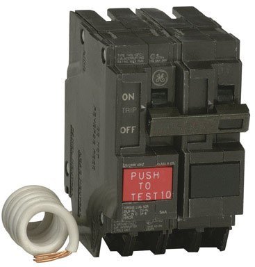 G E Industrial System #THQL2120GFP GE 20A DP GFI Breaker