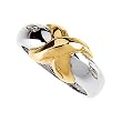 14K Two-Tone Gold Fashion Ring