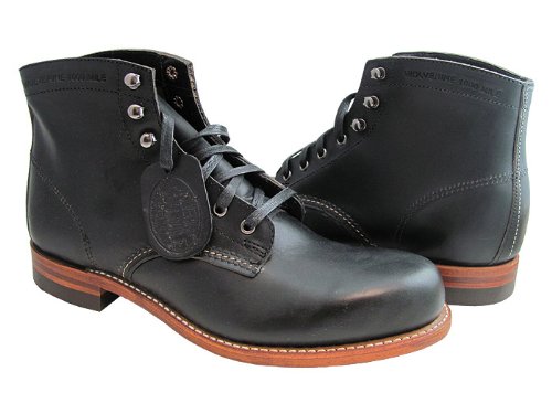 Wolverine 1000 Mile Mens 1000 Mile Black Boots US 10 NIB