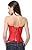 Ivy Shi Damen Vollbrust Corsage Top (3XL, Rot)