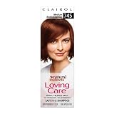Clairol Natural Instincts Loving Care Color, 745 Medium Reddish Brown (Pack of 3) ~ Clairol