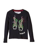 Desigual Kids Camiseta Manga Larga (Azul Marino)