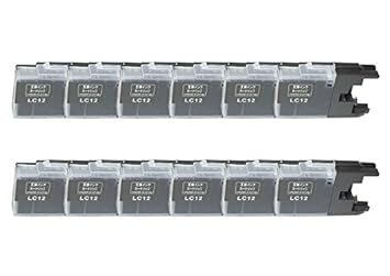 【クリックで詳細表示】【mita】 ブラザー工業 LC12BK 互換インク 12個パック ブラック ★ JANコード：4573210800792： パソコン・周辺機器