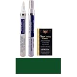 1 2 Oz. Forest Green Pearl Paint Pen Kit for 1994 Hyundai All Models (KJ) by PaintScratch Automotive Touch Up Paint