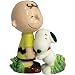 Westland Giftware Peanuts Magnetic Snoopy Hugging Charlie Brown Salt and Pepper Shaker Set, 3-1/2-In