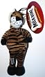 Milk-Bone, Little Zoo Chew for Dogs, Plush Tiger (1 Toy)