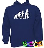 Big Bang Theory Evolution Robot Funny hoodie - 12 Colours - All Sizes